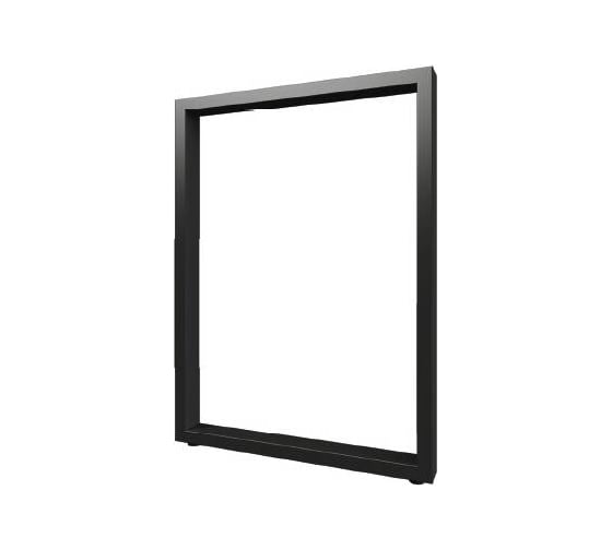 Изображение товара Опора для стола MAKMART Мадрид l.595, h.720, отделка черный бархат (матовый) OP.08.720.9005