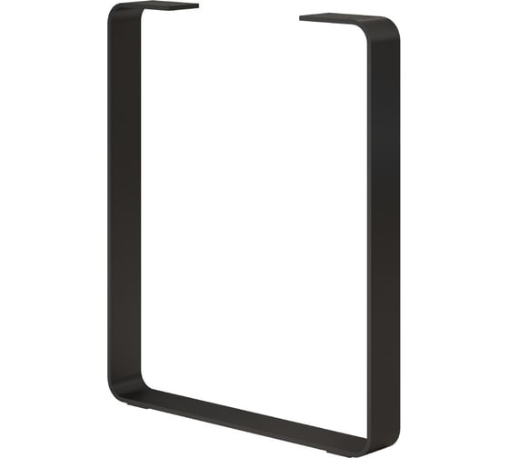 Изображение товара Опора для стола MAKMART Мадейра l.595, h.720, отделка черный бархат (матовый) OPL.35.08.720.9005