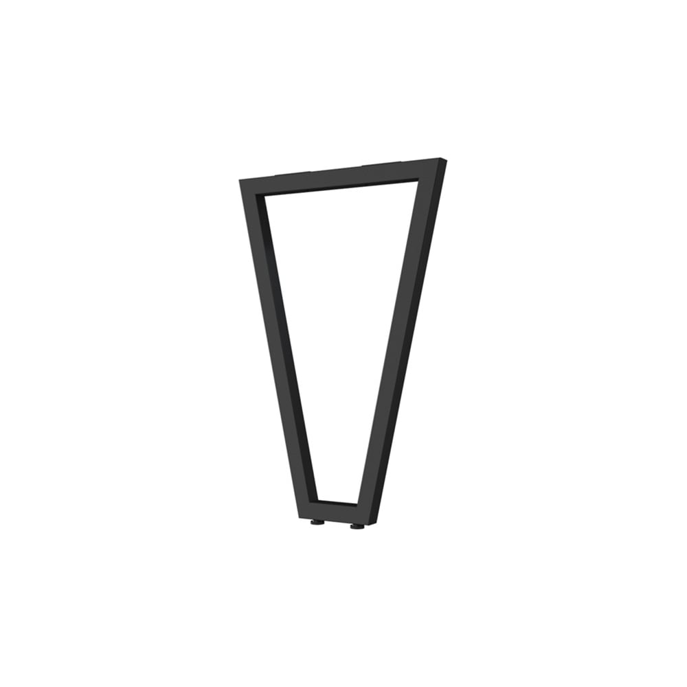 Изображение товара V-образная опора для стола MAKMART Лиссабон-Т 820 мм черный матовый