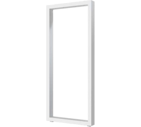 Изображение товара Опора для барной стойки MAKMART Мадрид l.445, h.1040, отделка белый бархат OP.09.1040.9016