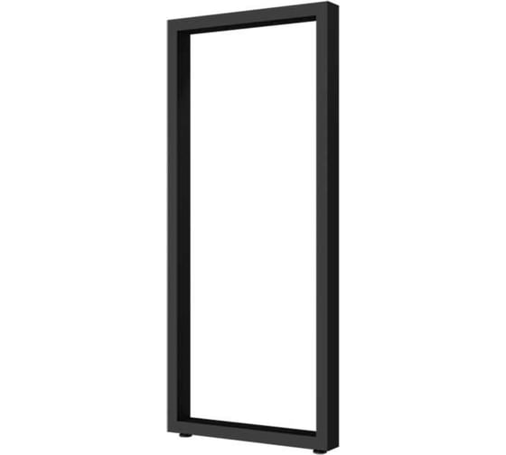 Изображение товара Опора для барной стойки MAKMART Мадрид l.445, h.1040, отделка черный бархат OP.09.1040.9005