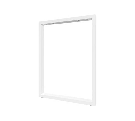 Изображение товара Опора для стола MAKMART Мадрид l.595, h.720, отделка белый бархат (матовый) OP.08.720.9016