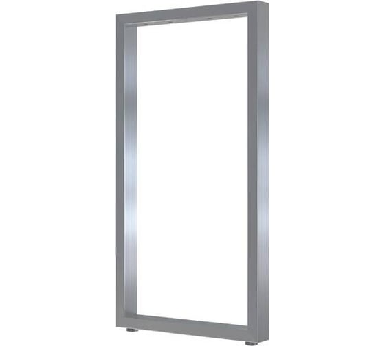 Изображение товара Опора для стола MAKMART  Мадрид l.445, h.870, отделка сталь нержавеющая OP.09.870.INOX