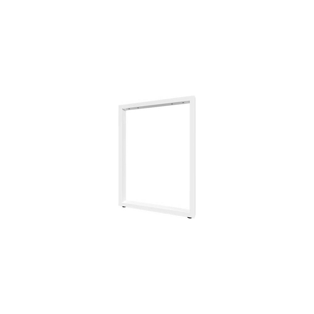 Изображение товара Опора для стола MAKMART Мадрид 820 мм белый матовый регулируемая прочная сталь