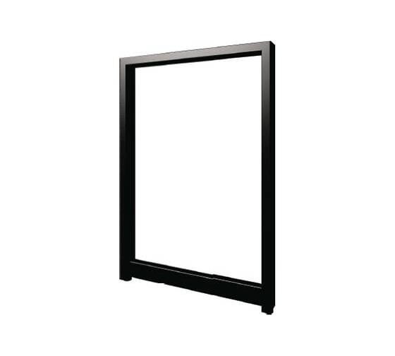 Изображение товара Опора для стола MAKMART Сидней l.595, h.870, отделка черный бархат (матовый) OP.13.870.9005