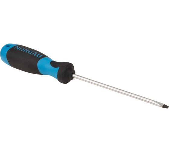 Изображение товара Отвертка NORGAU шлицевая Industrial 5,5x125 мм, тип N250-5,5X125 062002055