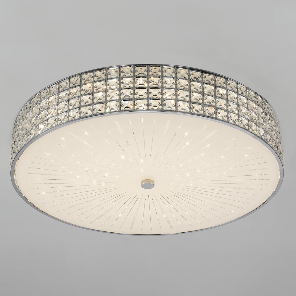 Изображение товара Светильник люстра Citilux Портал хром c rgb CL32410G1 Изображение товара Светильник люстра Citilux Портал хром c rgb CL32410G1