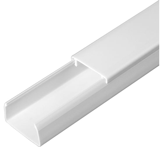 Изображение товара Кабель-канал Промрукав белый 2-й замок в п/э 25х16 2м PR03.0050