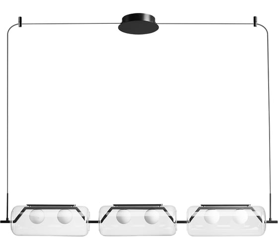 Изображение товара Подвесной светильник ARTE LAMP geneva A2341SP-6BK