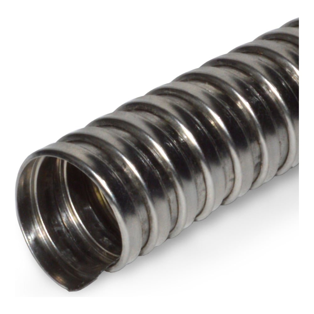 Изображение товара Металлорукав Промрукав Р3-ПР-Н-Х 25м из нержавеющей стали, защита труб