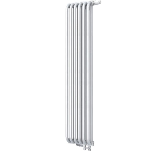 Изображение товара Радиатор стальной 2 трубчатый rROMMER st 2175/06 нижнее правое подключение белый (в комплекте 4 кронштейна) RG0091E4337VSO