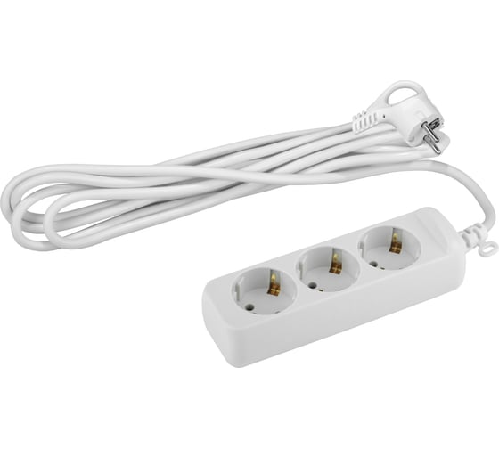 Изображение товара Удлинитель ЭРА UX-3e-1,5m c заземлением 3х0,75мм2, ПВС, 3 гнезда, 1,5м Б0038575