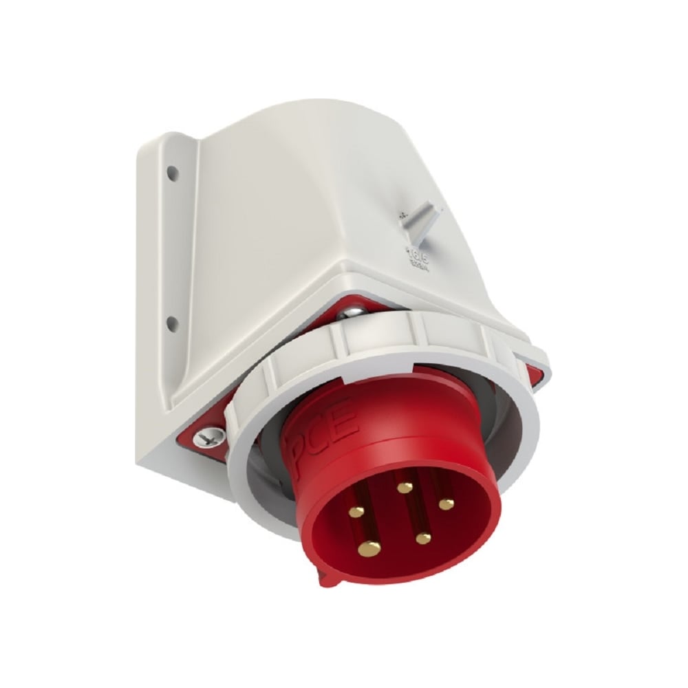 Изображение товара Настенная вилка PCE 32A 380V 3P+N+E IP67 5252-6K