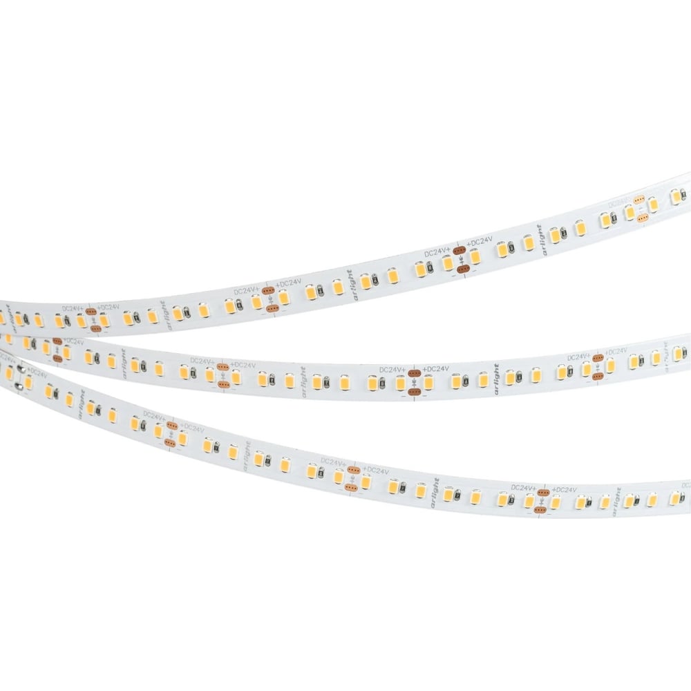 Изображение товара Светодиодная лента Arlight RT-A140-10mm, 24V, Warm3000 SUN 5м 037831