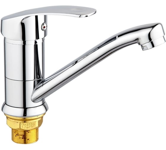 Изображение товара Смеситель для кухни с коротким поворотным изливом РМС SL85-004FBS-15