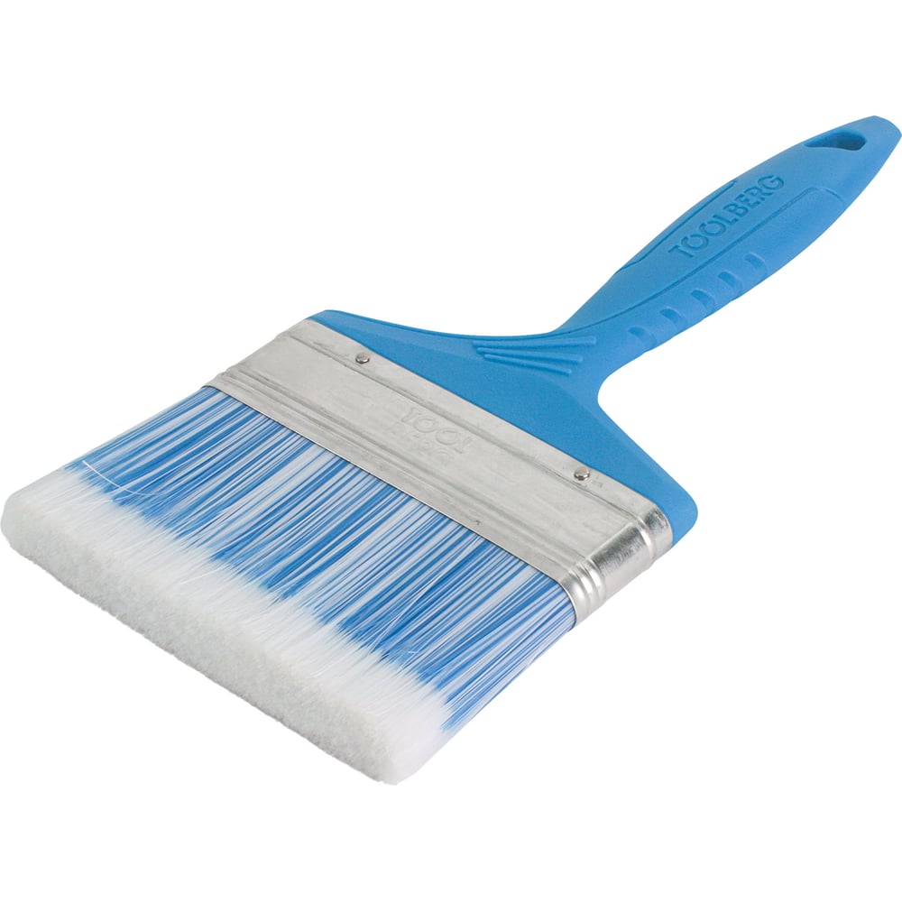 Изображение товара Плоская кисть Toolberg Лазурит-стандарт 100 мм искусственная щетина
