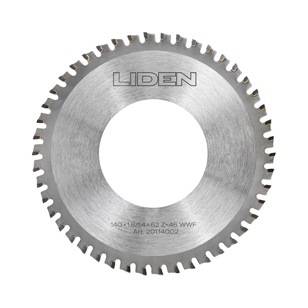 Изображение товара Диск пильный TCT Premium 140x1.8/1.4x62 мм для труборезов