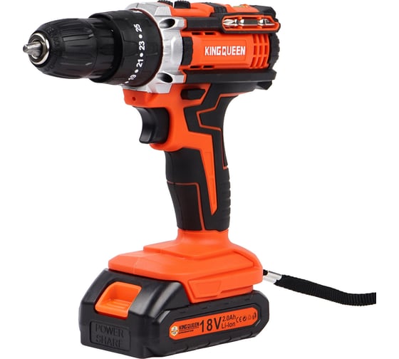 Изображение товара Щеточный ударный шуруповерт KINGQUEEN 18В KQ-101k