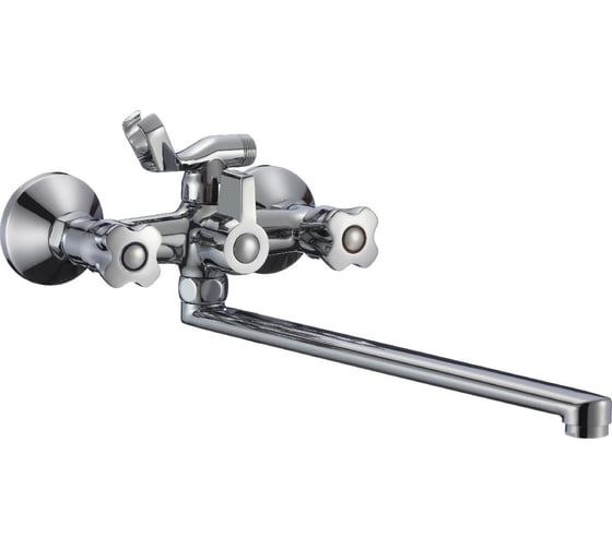 Изображение товара Смеситель для ванны РМС с длинным изливом SL116-140