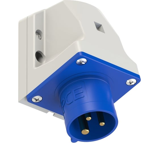 Изображение товара Настенная вилка PCE 16A/220 В/1P+N+E/IP44 513-6