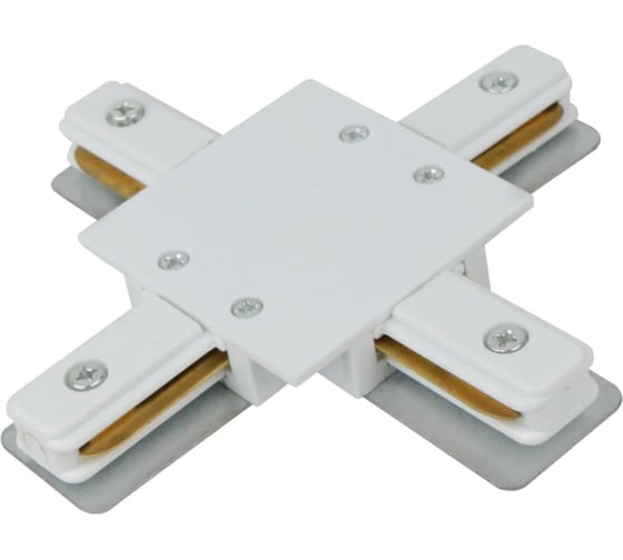 Изображение товара Коннектор шинопровода IN HOME серии TOP-LINE X-образный XC-W-TL белый 4690612045412