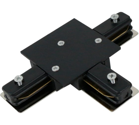 Изображение товара Коннектор шинопровода IN HOME серии TOP-LINE T-образный TC-B-TL черный 4690612045429