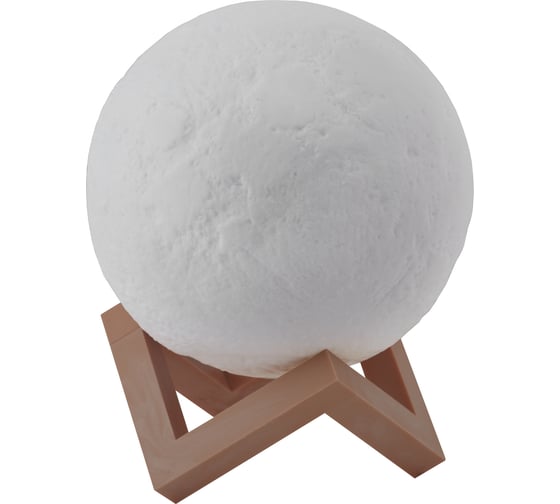 Изображение товара Настольный светильник ЭРА NLED4911WW белый, Луна Б0043093