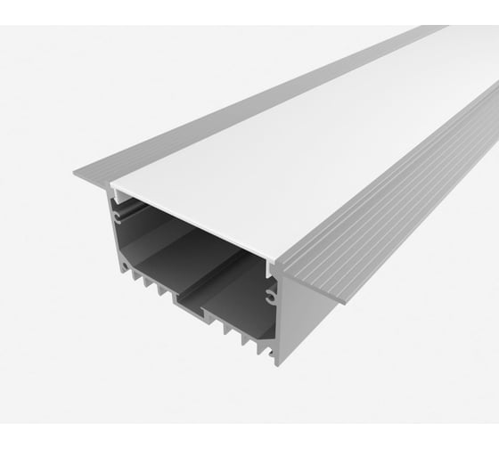 Изображение товара Комплект алюминиевого профиля под шпаклевку LEDCRAFT с экраном и заглушками LC-LPSH3290M55-3 1627000141