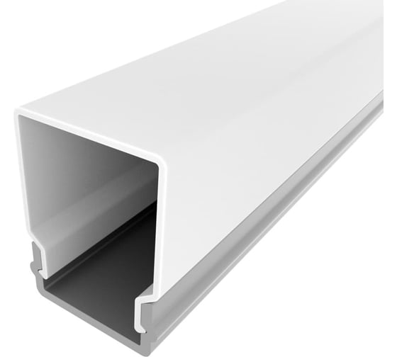 Изображение товара Комплект алюминиевого профиля LEDCRAFT с экраном и заглушками LC-LP0616M1716-3 1627000002
