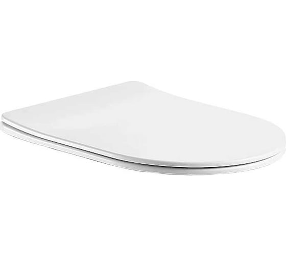 Изображение товара Крышка-сиденье Aquatek AQ0105-MW белое матовое для унитазов ЕВРОПА/ВЕГА AQ1901/AQ1902/AQ1905/AQ1906 00000127025