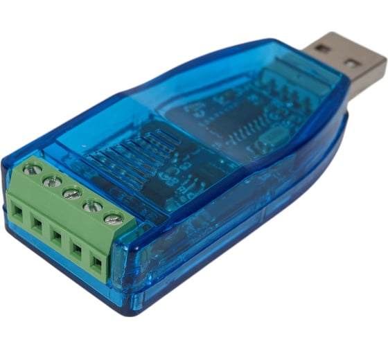 Изображение товара Преобразователь интерфейсов Доступная Автоматика rs485 - usb, 5в USB-RS485