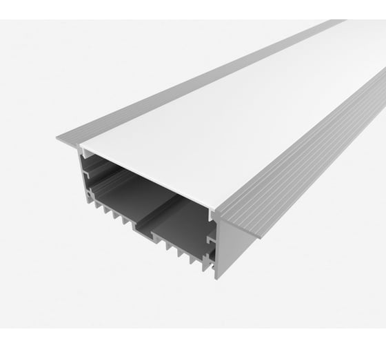 Изображение товара Комплект алюминиевого профиля LEDCRAFT с экраном и заглушками LC-LPSH32104M68-3 1627000142