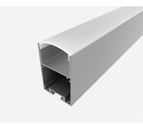 Изображение товара Комплект алюминиевого профиля LEDCRAFT с экраном и заглушками LC-LP4028M28-3 1627000056