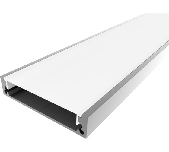 Изображение товара Комплект алюминиевого профиля LEDCRAFT с экраном и заглушками LC-LP1050M44-3 1627000068