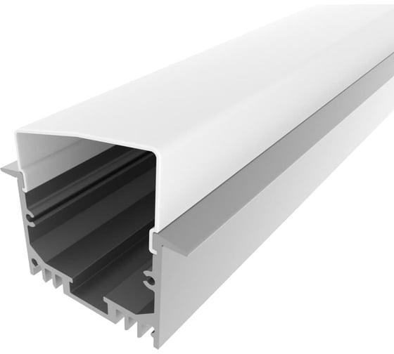 Изображение товара Комплект алюминиевого профиля LEDCRAFT с экраном и заглушками LC-LPV2544M36T-3 1627000075
