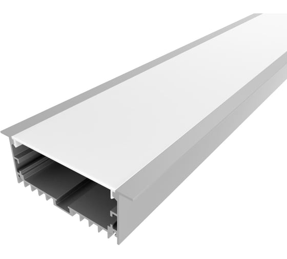 Изображение товара Комплект алюминиевого профиля LEDCRAFT с экраном и заглушками LC-LPV3288M68-3 1627000042