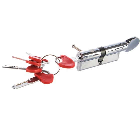 Изображение товара Цилиндровый механизм Fuaro D-PRO502/80 mm /35+10+35/ CP хром 5 кл. 37761
