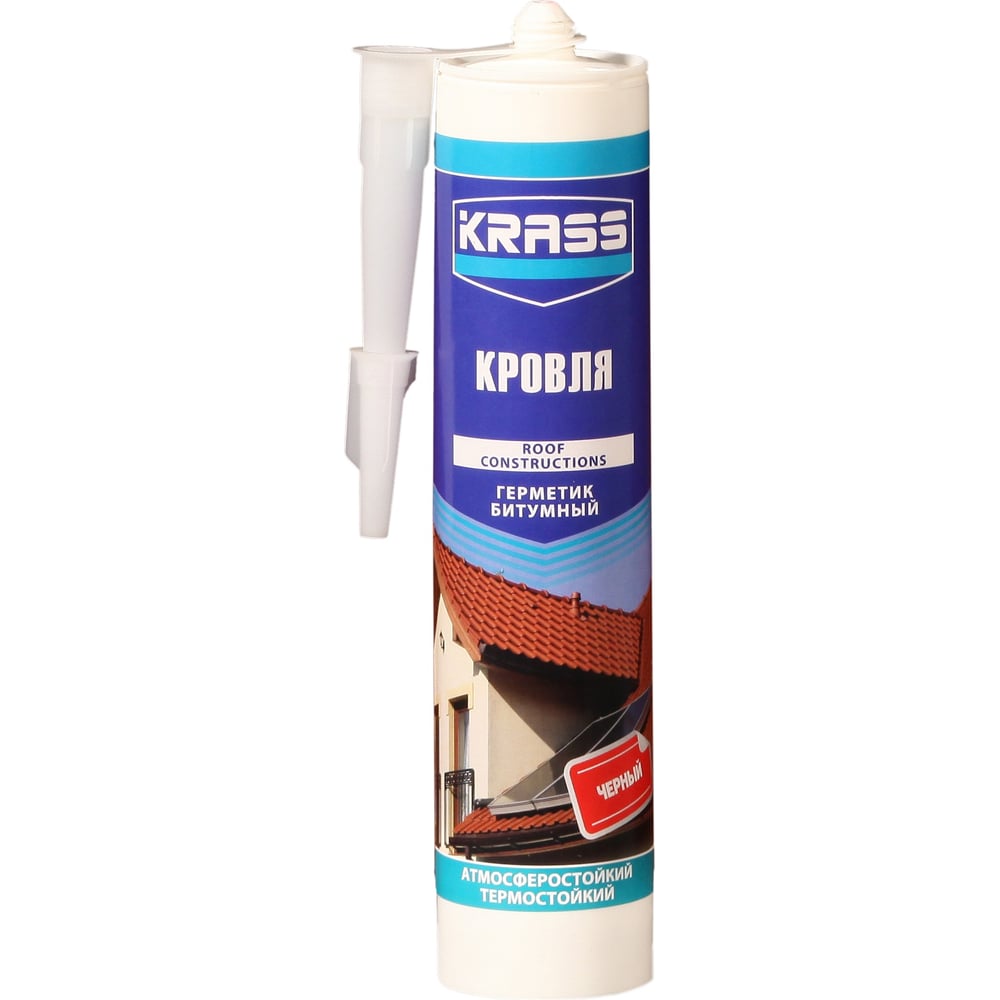Битумный герметик для крыш и кровли KRASS мастика брит стандарт р для кровли 5 кг
