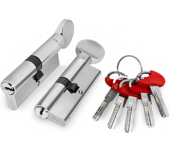 Изображение товара Цилиндровый механизм Fuaro D-PRO502/110 mm /50+10+50/ CP хром 5 кл. 37743