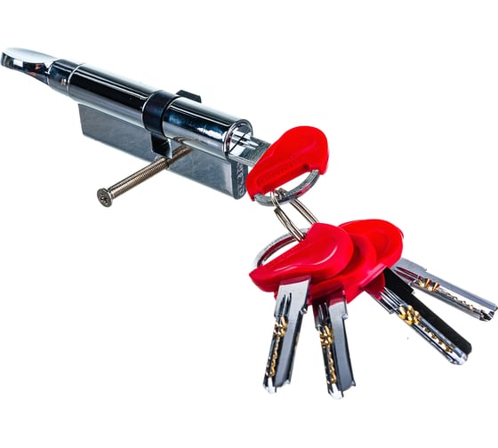 Изображение товара Цилиндровый механизм Fuaro D-PRO502/80 mm /30+10+40/ CP хром 5 кл. 37765