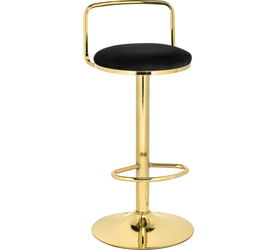 Изображение товара Барный стул Woodville lusia black / gold 15681