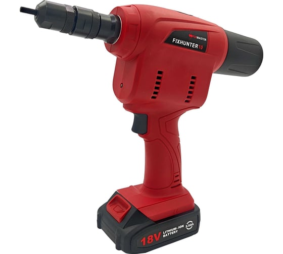 Изображение товара Аккумуляторный заклепочник FixMaster fixhunter 10 E8000