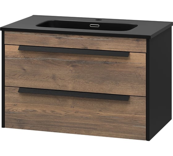 Изображение товара Тумба с раковиной Brevita monsour 80 подвесная УТ000015278