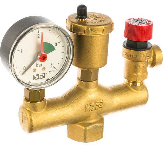 Изображение товара Группа безопасности с изоляцией SR Rubinetterie 1, 3 BAR 0161-2500GD00