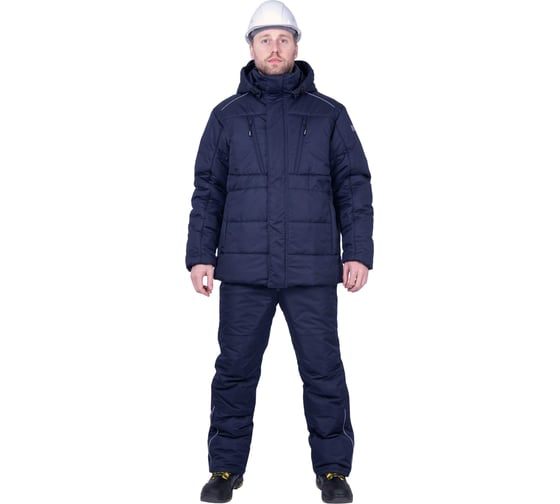 Изображение товара Утепленная куртка ГК Спецобъединение ФЬЮЖЕН темно-синий, размер 104-108, рост 182-188 Кур 411/104/182