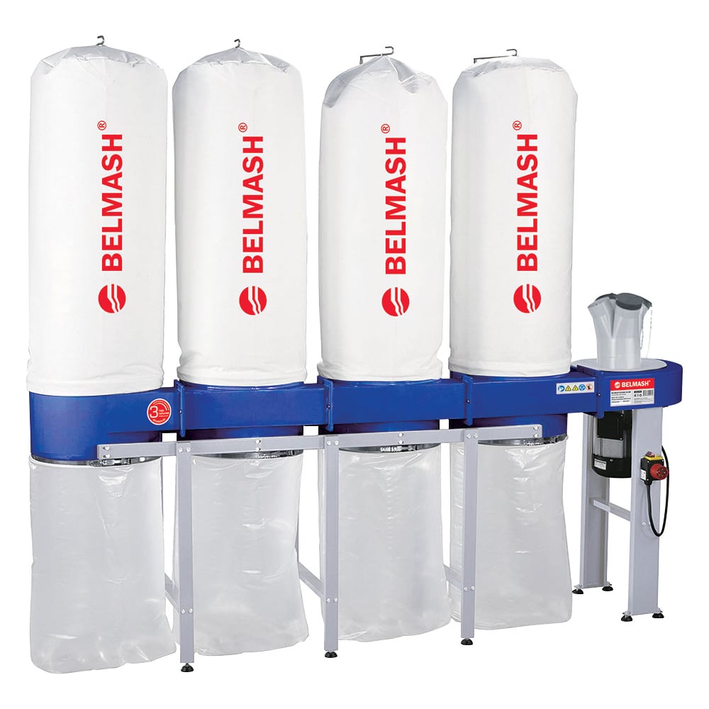 Изображение товара Вытяжная установка Белмаш DC4500-F4/400 D127A для сбора древесной пыли