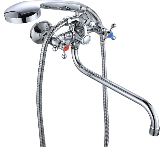 Изображение товара Смеситель для ванны РМС с длинным изливом SL71-140