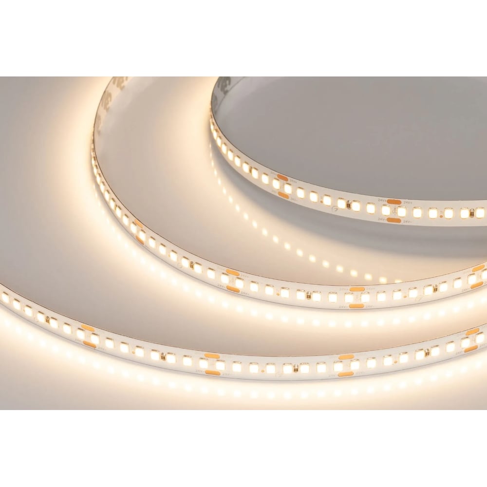 Изображение товара Светодиодная лента Arlight RT-A192 10мм, 24V, теплый белый, 5м