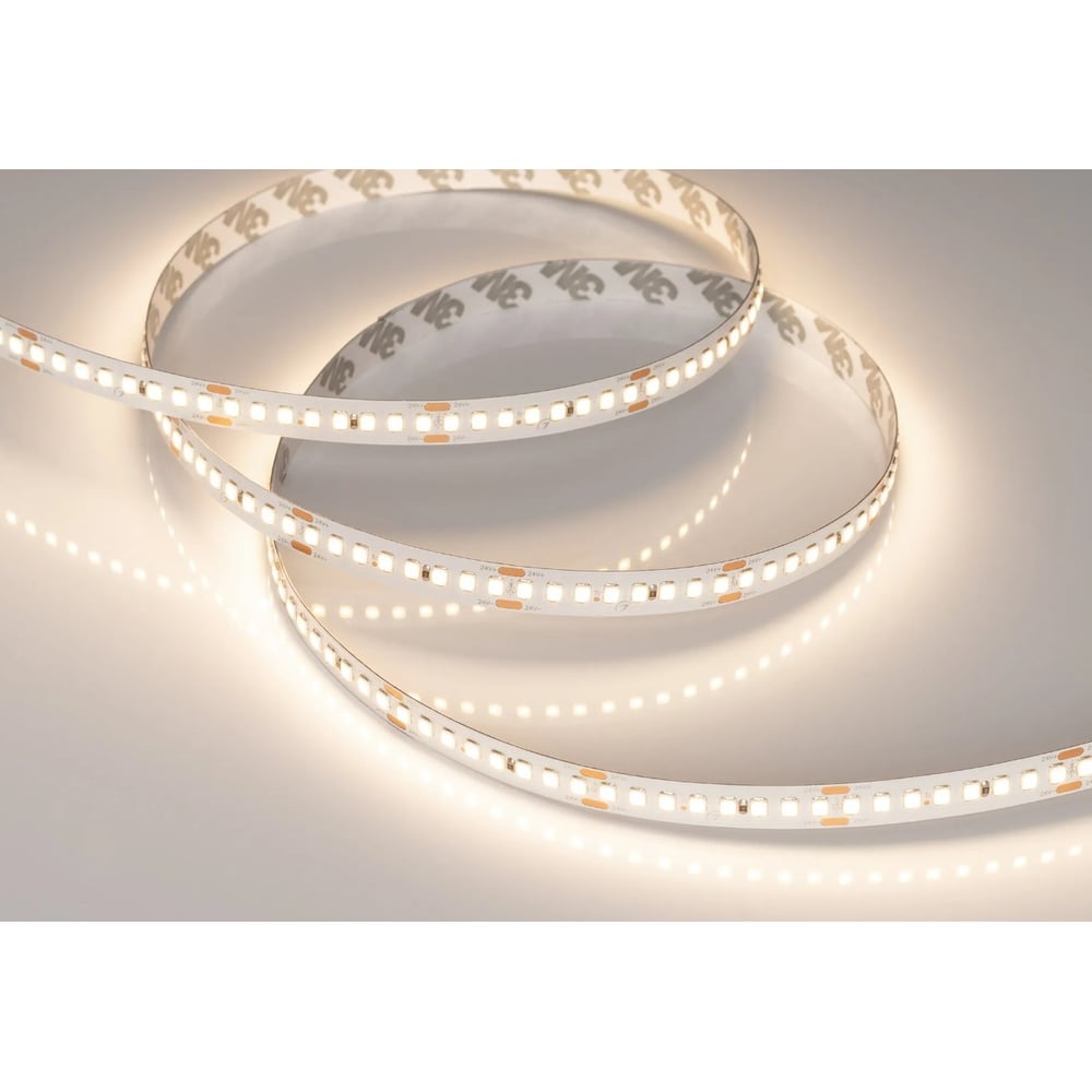 Изображение товара Светодиодная лента Arlight RT-A192-10mm 24V 5м теплый свет 3500K высокая эффективность