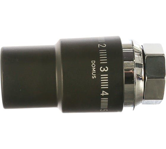 Изображение товара Термостатическая головка  SR Rubinetterie ретро М30х1,5 цвет черный матовый N093-0000V00S